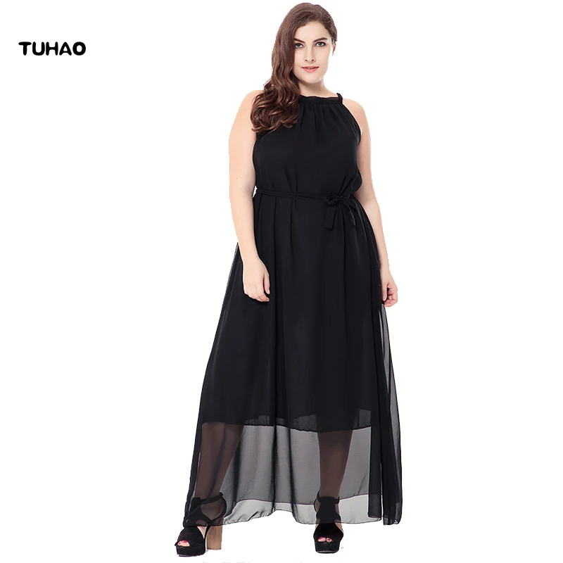 TUHAO Halter Bohemian Chiffon Long Dress Woman Maxi Dresses Summer Strap Sleeveless Sexy Vestidos Femme Plus Size 6XL SQ24
TUHAO Halter Bohemian Chiffon Long Dress Woman Maxi Dresses Summer Strap Sleeveless Sexy Vestidos Femme Plus Size 6XL SQ24