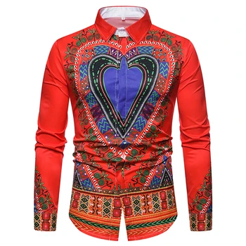 3D Heart Print Shirt Men 2018 Traditional Ethnic Printed Mens Dress Shirts Slim Long Sleeve Social Shirt Male Camisas Masculinas
3D Heart Print Shirt Men 2018 Traditional Ethnic Printed Mens Dress Shirts Slim Long Sleeve Social Shirt Male Camisas Masculinas