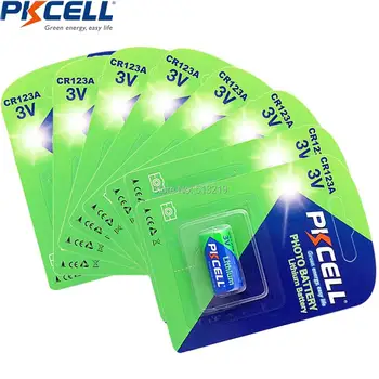 8Pcs/8Cards CR123A PKCELL 3V CR123 123A CR17345 KL23a VL123A DL123A 5018LC EL123AP SF123 Li-ion Non-rechargeable Lithium Battery
8Pcs/8Cards CR123A PKCELL 3V CR123 123A CR17345 KL23a VL123A DL123A 5018LC EL123AP SF123 Li-ion Non-rechargeable Lithium Battery