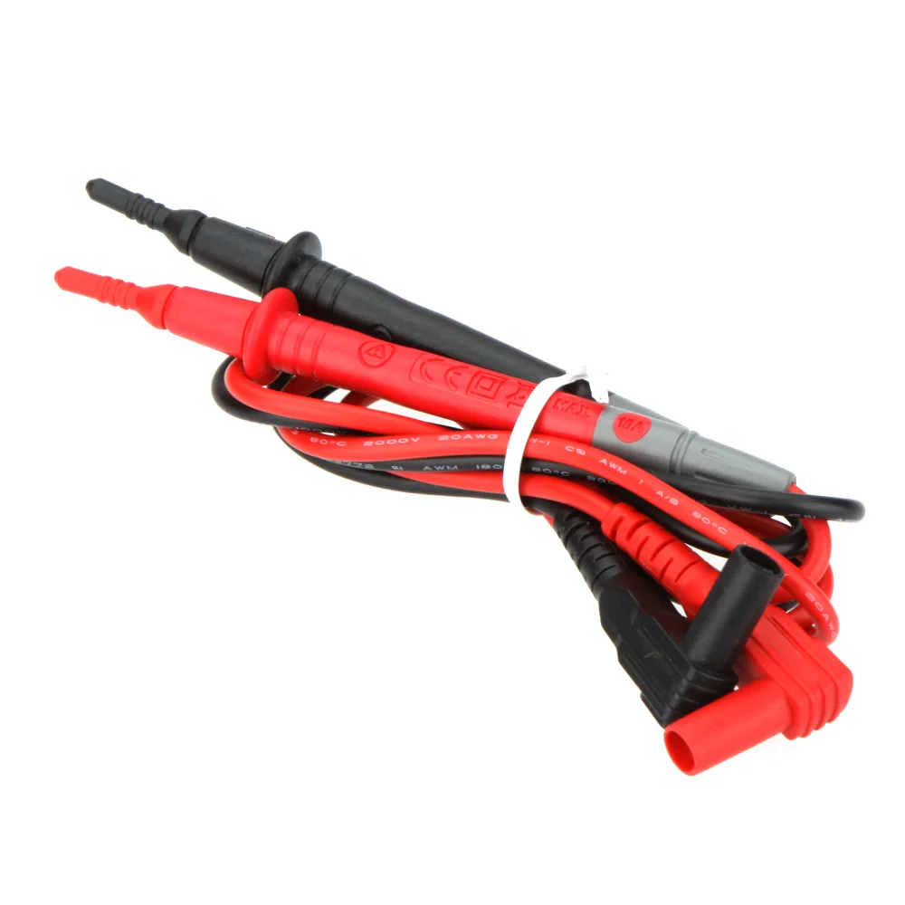 New Probes For DMM Digital Multimeter Clamp Meters Probes Pin Pen Test Leads 10A Test Probe Tip With Safe Shielding Banana Plug
New Probes For DMM Digital Multimeter Clamp Meters Probes Pin Pen Test Leads 10A Test Probe Tip With Safe Shielding Banana Plug