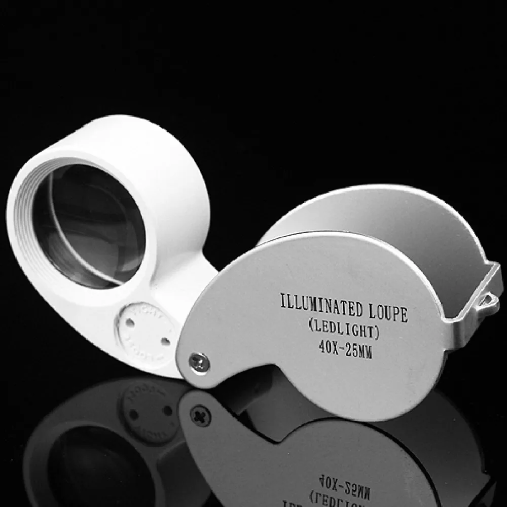Factory price Mini 40X Retractable Magnifying Illuminated LED Light Jeweler Loupe Folding Magnifier
Factory price Mini 40X Retractable Magnifying Illuminated LED Light Jeweler Loupe Folding Magnifier