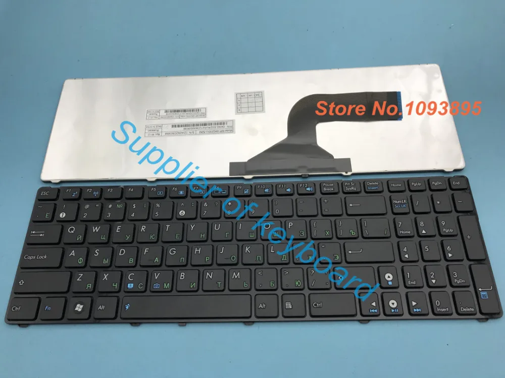 Фото Новая русская клавиатура для ноутбука ASUS K53E K53SC K53SD K53SJ K53SK K53SM K53SV A53SM черного цвета