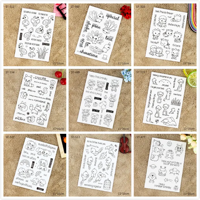 KSCRAFT Cartoon Animal Transparent Clear Silicone Stamps for DIY Scrapbooking/Card Making/Kids Christmas Decoration Supply
KSCRAFT Cartoon Animal Transparent Clear Silicone Stamps for DIY Scrapbooking/Card Making/Kids Christmas Decoration Supply