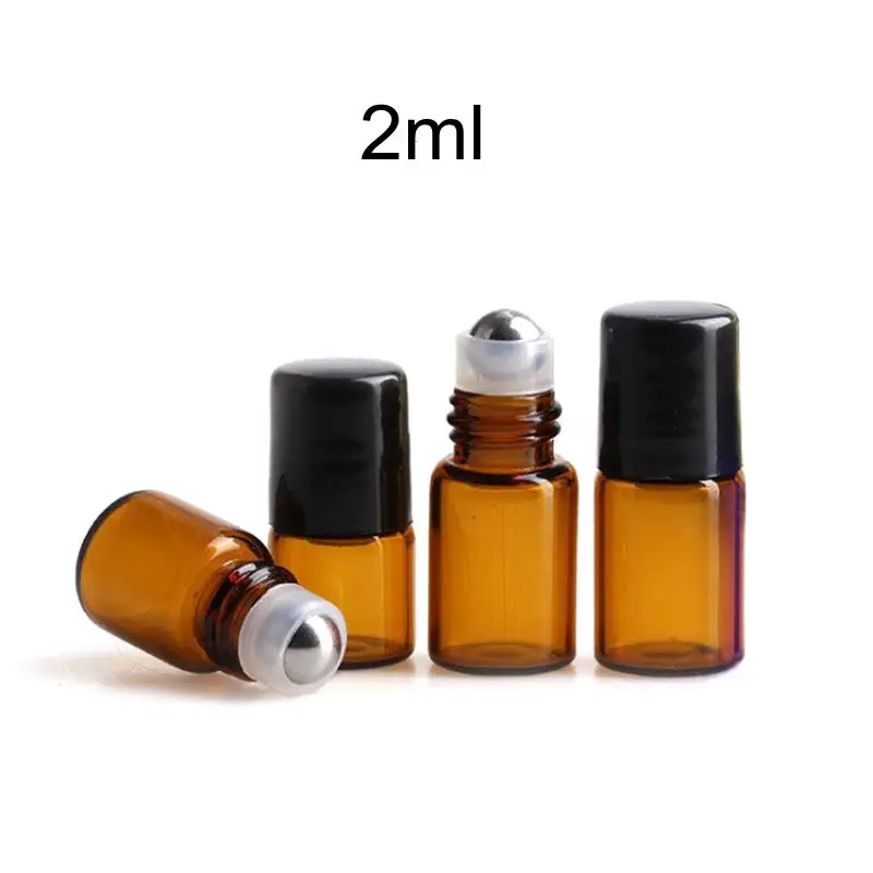 1200pcs/lot Empty Mini 2ml Amber Roll on Glass Bottles Essential Oil Liquid Perfume Bottle With Metal Roller Ball
1200pcs/lot Empty Mini 2ml Amber Roll on Glass Bottles Essential Oil Liquid Perfume Bottle With Metal Roller Ball