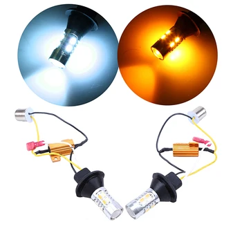POSSBAY Universal 1Pair 1156 20SMD BAY15S LED Bulb Auto Car Driving RunningLight Bulbs Automobiles Lamp External Lights
POSSBAY Universal 1Pair 1156 20SMD BAY15S LED Bulb Auto Car Driving RunningLight Bulbs Automobiles Lamp External Lights