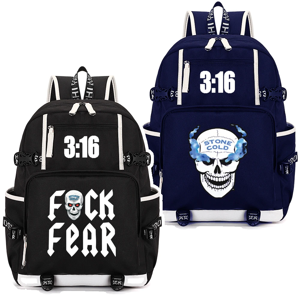 Stone Cold Steve Austin 3:16 men and women backpack studentschool bag outdoor Mountaineering backpack travel backpack
Stone Cold Steve Austin 3:16 men and women backpack studentschool bag outdoor Mountaineering backpack travel backpack