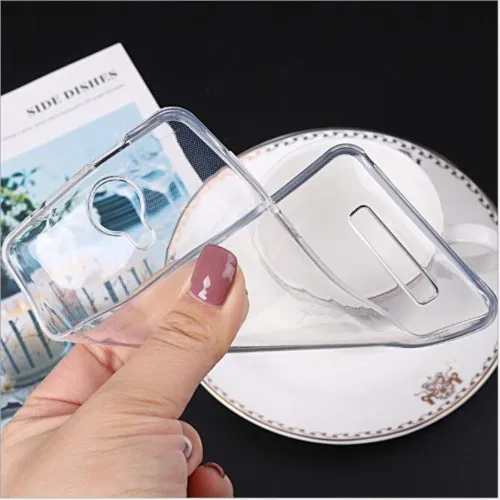 Transparent Soft Silicone TPU Phone Back Cover Case For Micromax Canvas Spark 2 Pro Q351 5.0" Pudding Gel Shell | Мобильные