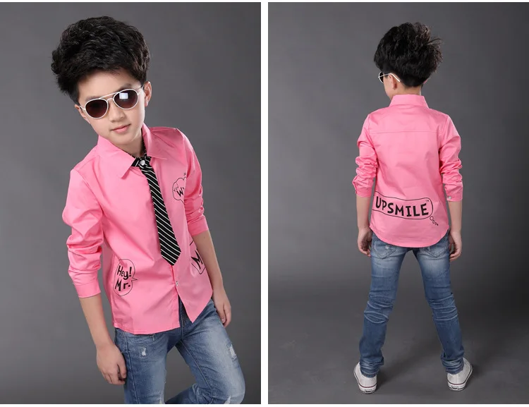 New spring and autumn, wedding dress boys long sleeves cotton, formal clothing colored shirt
New spring and autumn, wedding dress boys long sleeves cotton, formal clothing colored shirt