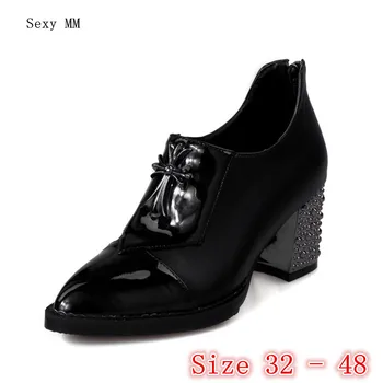 Pumps Women Oxfords Career Shoes High Heels Woman High Heel Shoes Kitten Heels Small Plus Size 32 33- 40 41 42 43 44 45 46 47 48
Pumps Women Oxfords Career Shoes High Heels Woman High Heel Shoes Kitten Heels Small Plus Size 32 33- 40 41 42 43 44 45 46 47 48