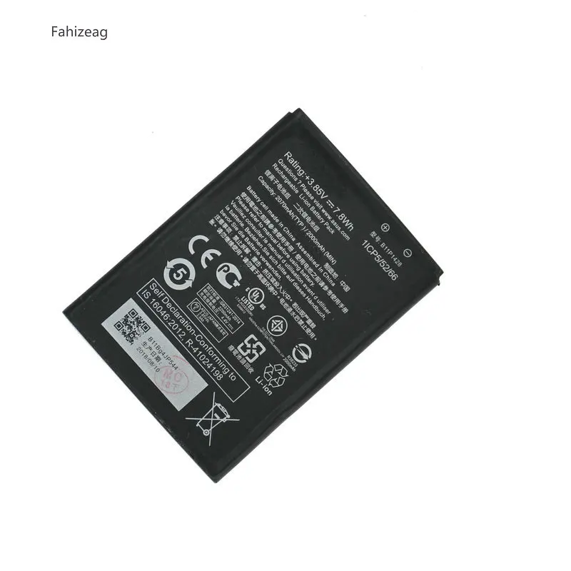 fahizeag 2000mAh B11P1428 battery replacement for Asus Zenfone 2 Laser ZE500KL ZB450KL ZE500KG
fahizeag 2000mAh B11P1428 battery replacement for Asus Zenfone 2 Laser ZE500KL ZB450KL ZE500KG