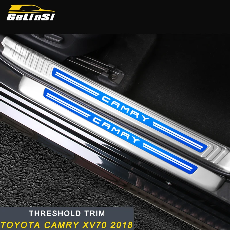GEILINSI For Toyota Camry XV70 2018 Auto stainless steel threshold trim sticker accessories
GEILINSI For Toyota Camry XV70 2018 Auto stainless steel threshold trim sticker accessories