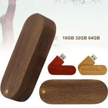 16/32/64GB Rotating Wooden USB2.0 Flash Drive Memory Stick Data Storage U Disk new
16/32/64GB Rotating Wooden USB2.0 Flash Drive Memory Stick Data Storage U Disk new