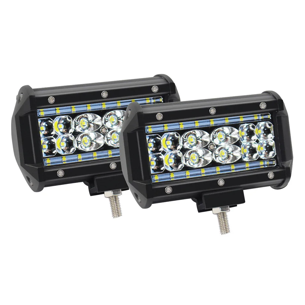 2Pcs 5inch 168W Quad Row LED Light Bar Cubes Work Light Driving Fog Lamps Jeep #SMT0416
2Pcs 5inch 168W Quad Row LED Light Bar Cubes Work Light Driving Fog Lamps Jeep #SMT0416