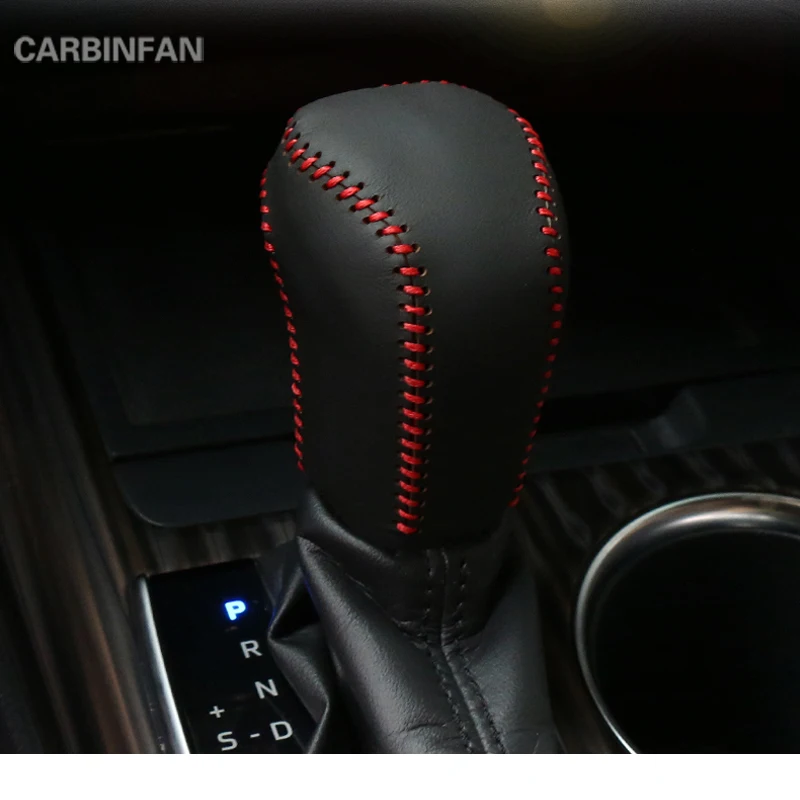 Car Interior Accessories Artificial Genuine Leather Gear Shift Knob Cover Sticker for Toyota Camry 2018 2019 C1287
Car Interior Accessories Artificial Genuine Leather Gear Shift Knob Cover Sticker for Toyota Camry 2018 2019 C1287