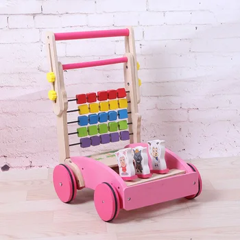 

Walkers montessori toys infants walker Wooden baby walker andador para bebe trotteur enfant marcheur jouet educational baby toys