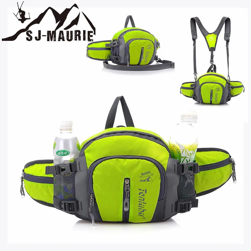 Waterproof nylon Multifuntictional Outdoor Sport Running bag Cycling Climbing sport waist bag water bottle belt bag
Waterproof nylon Multifuntictional Outdoor Sport Running bag Cycling Climbing sport waist bag water bottle belt bag