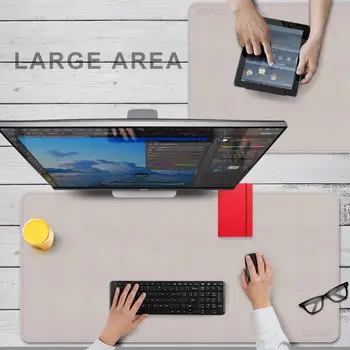 Cennbie PU Leather Waterproof Large Gaming Desk Pad for LOL Csgo overwatch DOTA2 Gamer Desktop Keyboard Mouse Mat-White 100x50CM
Cennbie PU Leather Waterproof Large Gaming Desk Pad for LOL Csgo overwatch DOTA2 Gamer Desktop Keyboard Mouse Mat-White 100x50CM