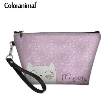 Coloranimal 2019 New Style Cosmetic Case Meow Cat Cute 3D Print Mini Makeup Bag Neceser Teenager Girl Woman's Portable Tote Bag
Coloranimal 2019 New Style Cosmetic Case Meow Cat Cute 3D Print Mini Makeup Bag Neceser Teenager Girl Woman's Portable Tote Bag