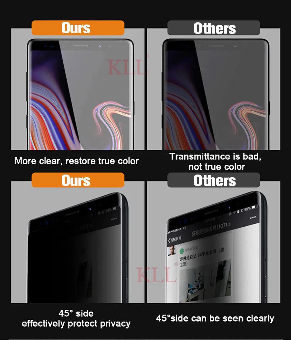 מגן מסך זכוכית לסמסונג גלקסי| מסך מוסתר לפרטיות מושלמת מגן מסך זכוכית לסמסונג גלקסי| מסך מוסתר לפרטיות מושלמת