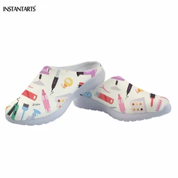 INSTANTARTS Hairdressing Equipment Pattern Women's Beach Shoes Breath Outdoor Slip On Slippers Female Summer Sandals for Adults
INSTANTARTS Hairdressing Equipment Pattern Women's Beach Shoes Breath Outdoor Slip On Slippers Female Summer Sandals for Adults