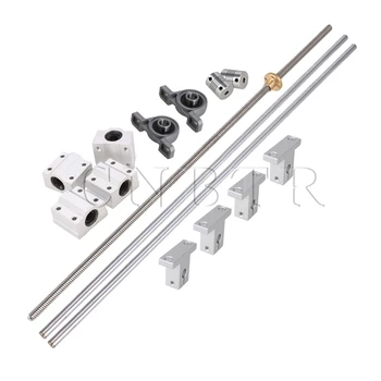 CNBTR L500mm D8mm 8mm Horizontal Double Track Lead Screw Coupling Bearing & Linear Shaft Optical Axis Bearing Set
CNBTR L500mm D8mm 8mm Horizontal Double Track Lead Screw Coupling Bearing & Linear Shaft Optical Axis Bearing Set