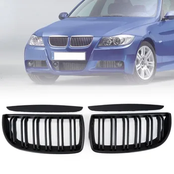 1 Pair Left Right Front Kidney Grilles Replacement Matte Black for 2005-2008 BMW E90 320i 323i 328i 335i Sedan/Wagon
1 Pair Left Right Front Kidney Grilles Replacement Matte Black for 2005-2008 BMW E90 320i 323i 328i 335i Sedan/Wagon