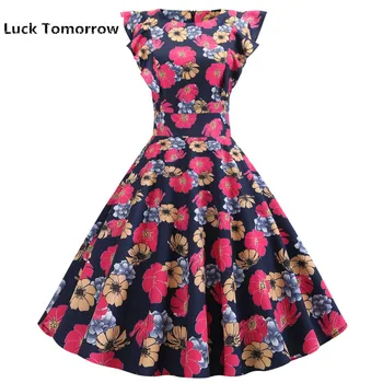 2019 Fashion Sunflower Summer Dresses for Women Ruffles Short Sleeve Robe Vintage Rockabilly Dress Elegant Big Swing Party Dress
2019 Fashion Sunflower Summer Dresses for Women Ruffles Short Sleeve Robe Vintage Rockabilly Dress Elegant Big Swing Party Dress