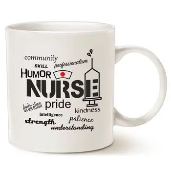 Nurses Day Inspirational Nurse Pride-Attributes Coffee Mug, Best Christmas Gifts for Nurse Cup White, 11 Oz
Nurses Day Inspirational Nurse Pride-Attributes Coffee Mug, Best Christmas Gifts for Nurse Cup White, 11 Oz