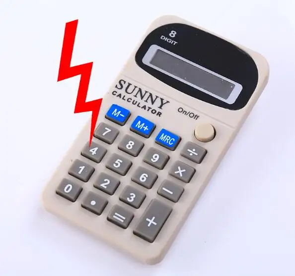 New Shocking Toys Electric Shocker Calculator Novelty Gag Gift Office Anti Stress Joke Funny Gadgets
New Shocking Toys Electric Shocker Calculator Novelty Gag Gift Office Anti Stress Joke Funny Gadgets