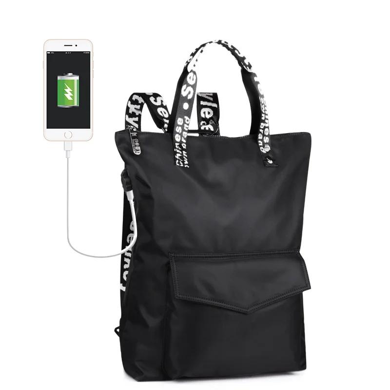 New Minimalist Student Bag Fashion Waterproof and Wearable Multi-function Backpack Trendy Portable All Match Print Backpack
New Minimalist Student Bag Fashion Waterproof and Wearable Multi-function Backpack Trendy Portable All Match Print Backpack