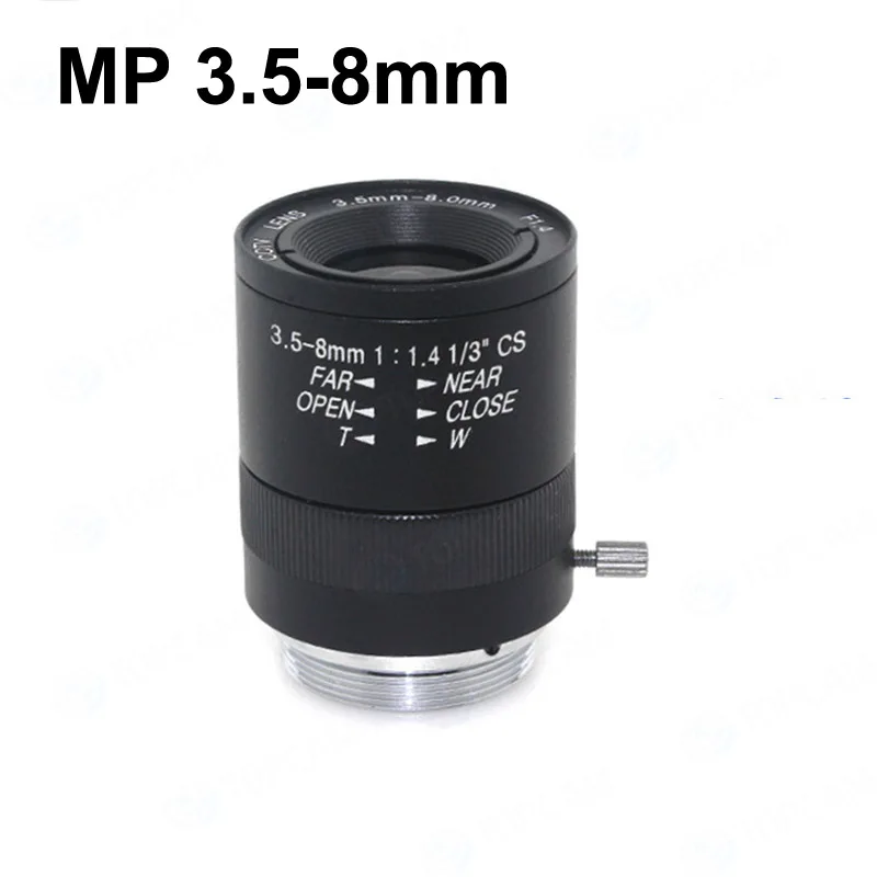 Free Shipping 3.5-8mm CS lens CS Mount Varifocal Manual Iris CCTV Lens for Box Camera CCTV Security Cameras
Free Shipping 3.5-8mm CS lens CS Mount Varifocal Manual Iris CCTV Lens for Box Camera CCTV Security Cameras