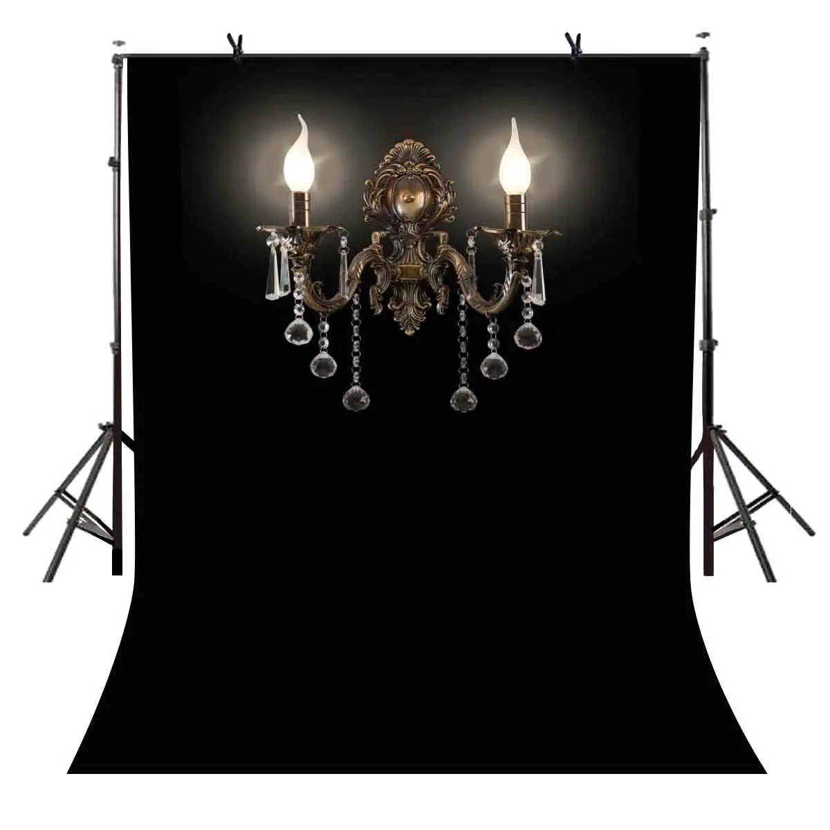 5x7ft Dark Style Backdrop Dark Style Classical Crystal Chandelier Photography Background and Studio Photography Backdrop Props
5x7ft Dark Style Backdrop Dark Style Classical Crystal Chandelier Photography Background and Studio Photography Backdrop Props