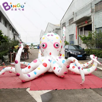 FACTORY OUTLET 6m width inflatable colored octopus toy high quality PVC octopus seat decoration multi-functional balloon 
FACTORY OUTLET 6m width inflatable colored octopus toy high quality PVC octopus seat decoration multi-functional balloon