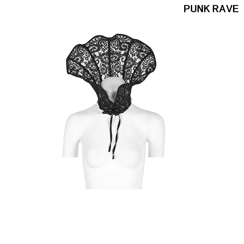 Gothic Positioning Positioning Lace Trim Cosplay Scarves Halloween Wraps Queen Positioning Stereoscopic Scarf PUNK RAVE S-219
Gothic Positioning Positioning Lace Trim Cosplay Scarves Halloween Wraps Queen Positioning Stereoscopic Scarf PUNK RAVE S-219