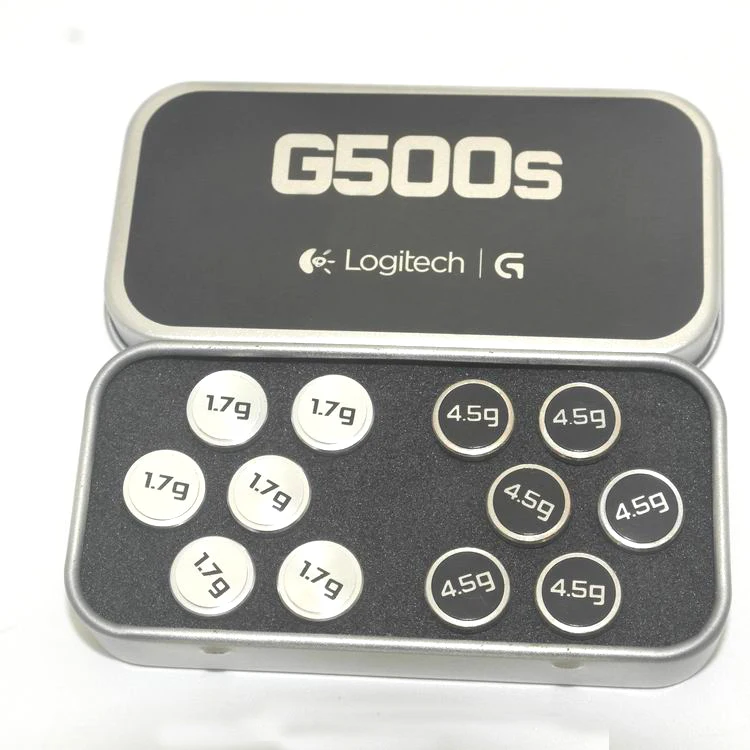 1 set original newest Mouse appropriative weights for Logitech G500S G500 with free weights shelf
1 set original newest Mouse appropriative weights for Logitech G500S G500 with free weights shelf
