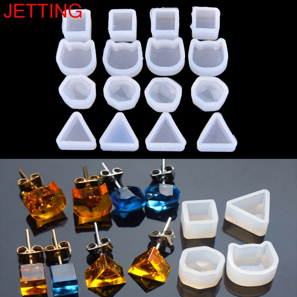 2pcs/set Earrings Multi Shaped Silicone Jewelry Making Tools For Women Pendant Bracelet Resin Expoxy Mold
2pcs/set Earrings Multi Shaped Silicone Jewelry Making Tools For Women Pendant Bracelet Resin Expoxy Mold