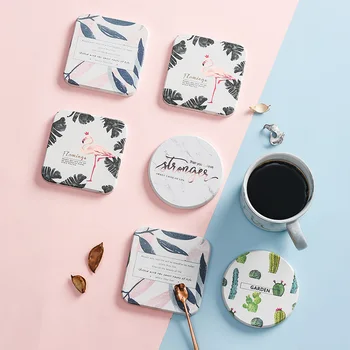 Non-slip Square Round diatomite coaster Water Absorption cup coaster Flamingo mug plating mat Heat Insulation Fresh Art Pad
Non-slip Square Round diatomite coaster Water Absorption cup coaster Flamingo mug plating mat Heat Insulation Fresh Art Pad