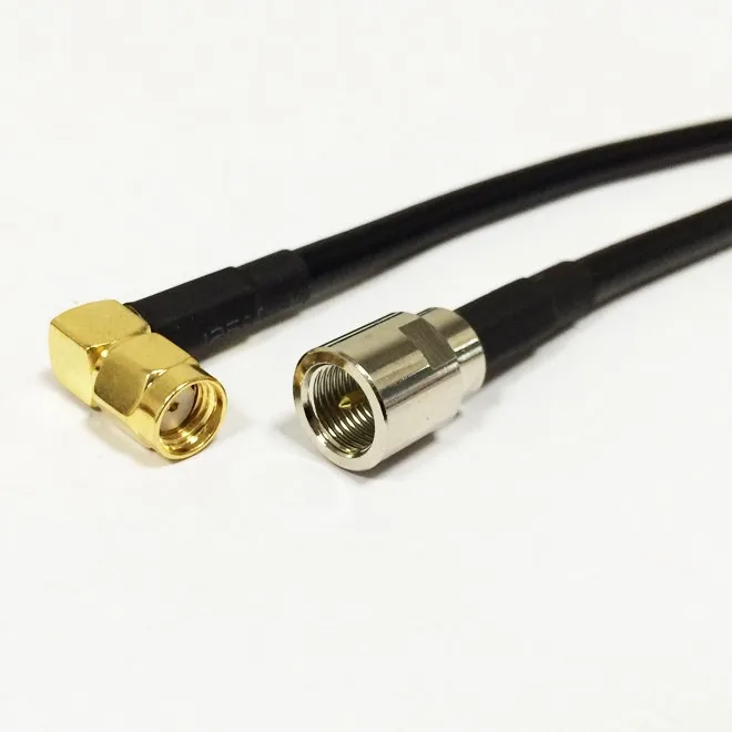New RP-SMA Male Plug Right Angle Connector Switch FME Male Plug Convertor RG58 Wholesale Fast Ship 100CM 40"Adapter
New RP-SMA Male Plug Right Angle Connector Switch FME Male Plug Convertor RG58 Wholesale Fast Ship 100CM 40"Adapter