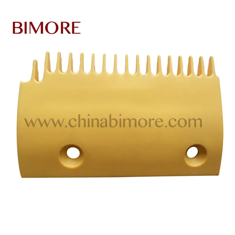 20 Pieces Escalator Plastic Comb Plate DSA2000168-L Length 146mm Width 95mm Install Size 90mm 17T Left
20 Pieces Escalator Plastic Comb Plate DSA2000168-L Length 146mm Width 95mm Install Size 90mm 17T Left