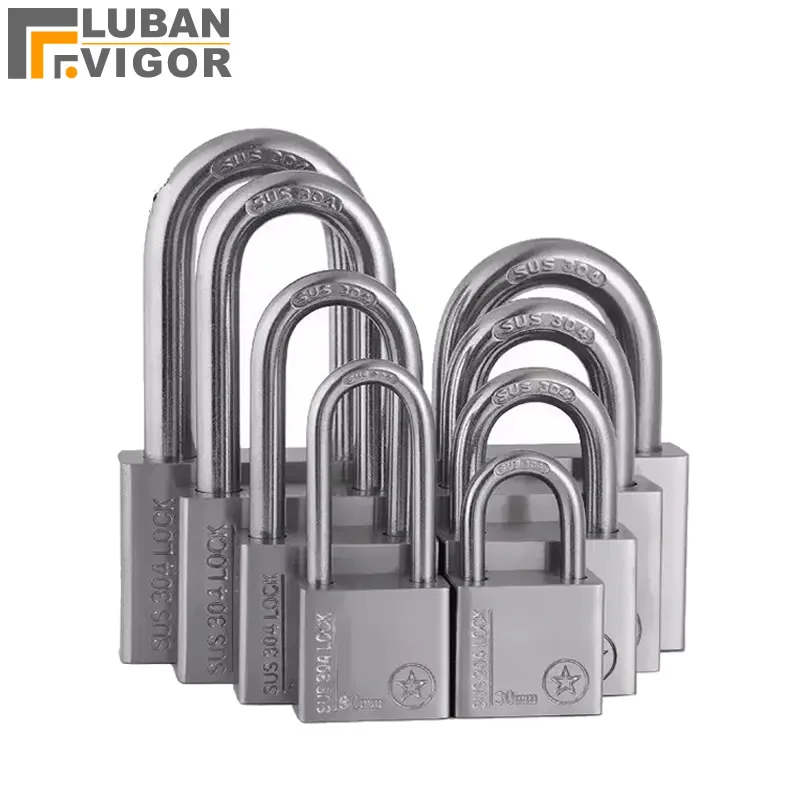 

Factory outlets Stainless steel 304 outdoor padlock Waterproof anti-rust anti-theft corrosion-resistant Ocean Ships Outdoor