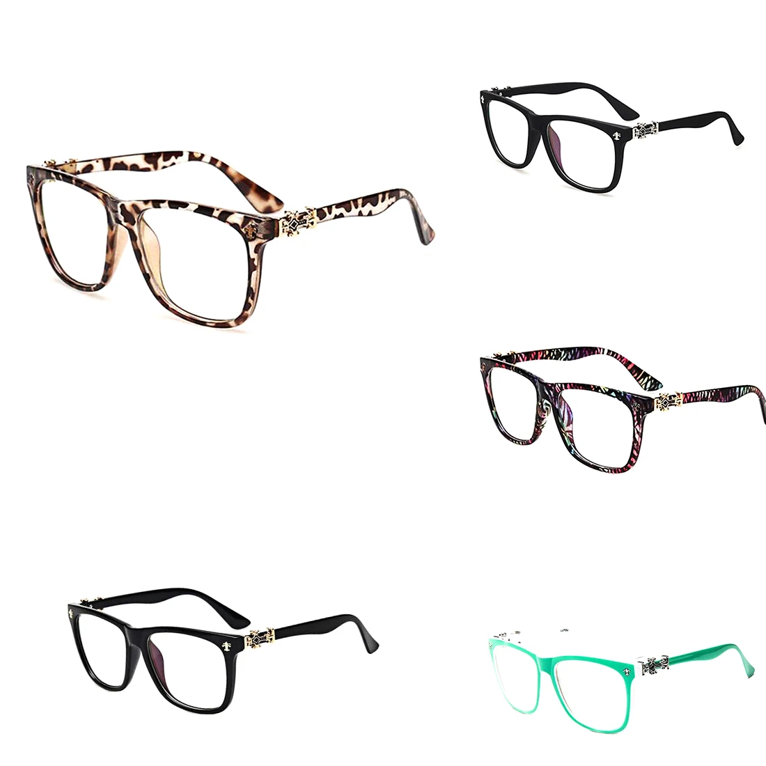 Designed Eyewear Frame Elegant Leg Men Women Optical Eyeglasses Luxury Computer Glasses Spectacle Frame Fake Glasses
Designed Eyewear Frame Elegant Leg Men Women Optical Eyeglasses Luxury Computer Glasses Spectacle Frame Fake Glasses