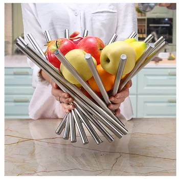 European stainless steel fruit plate creative fashion rotating fruit plate modern living room fruit basket WF4031952
European stainless steel fruit plate creative fashion rotating fruit plate modern living room fruit basket WF4031952