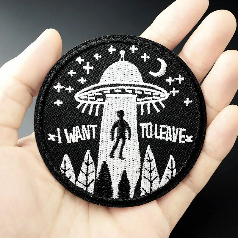 Alien UFO Aliens Size:7.5x7.5cm Badges Patch Jeans Bag Hat Clothes Apparel Sewing Decoration Applique Bagde Patches Accessories
Alien UFO Aliens Size:7.5x7.5cm Badges Patch Jeans Bag Hat Clothes Apparel Sewing Decoration Applique Bagde Patches Accessories