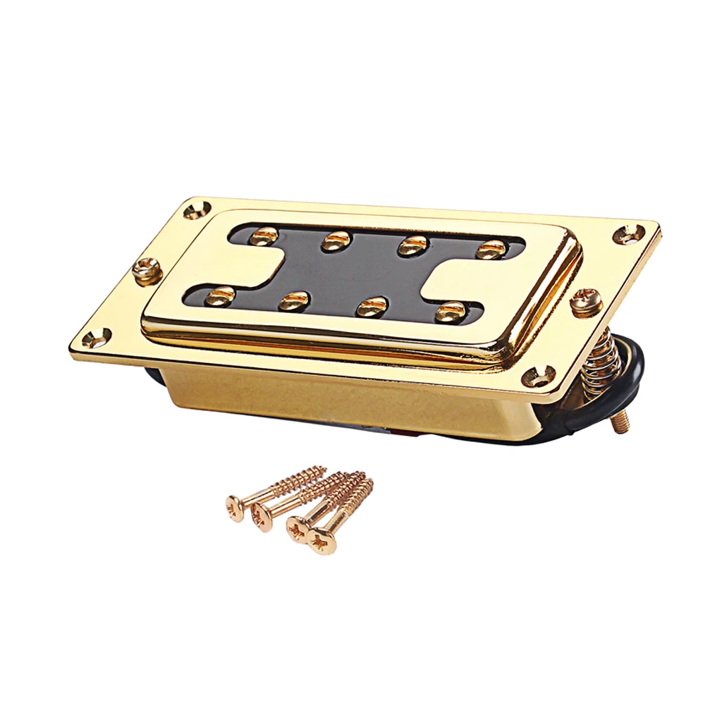 4 String Bass Guitar Humbucker Double Coil Pickup With Mounting Screws for Les Paul Guitar Replacement Accessories
4 String Bass Guitar Humbucker Double Coil Pickup With Mounting Screws for Les Paul Guitar Replacement Accessories