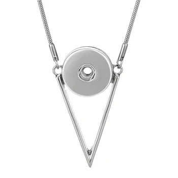 Wholesale10pcs/lot DIY interchangeable 18mm Ginger Snap Button Inverted Triangle Pendant Stainless Steel Necklace
Wholesale10pcs/lot DIY interchangeable 18mm Ginger Snap Button Inverted Triangle Pendant Stainless Steel Necklace