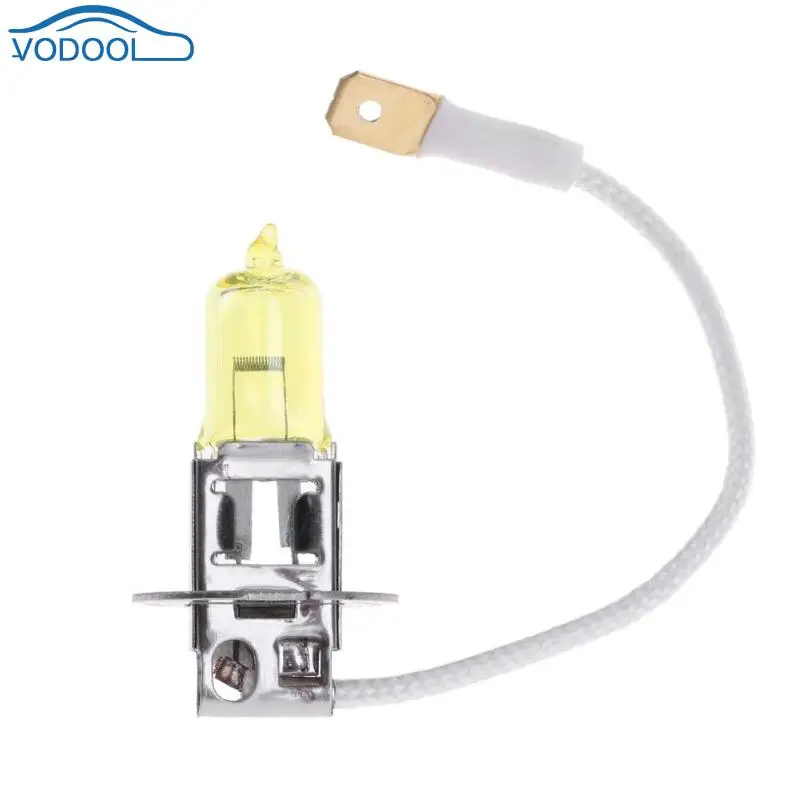 VODOOL 1pc 1pc H3 12V 55W 3000K Yellow Quartz Glass Halogen Xenon Bulb for Auto Head Lamp Fog Lamp Car Styling Accessaries
VODOOL 1pc 1pc H3 12V 55W 3000K Yellow Quartz Glass Halogen Xenon Bulb for Auto Head Lamp Fog Lamp Car Styling Accessaries