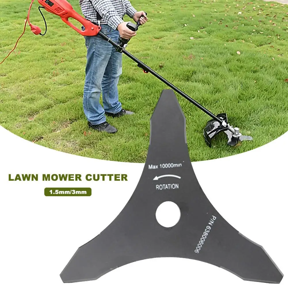 Mowing Tools Brush Cutter Blade 3 Teeth Steel Brush Cutter Blade Trimmer Head Garden Grass Trimmer Head For Strimmer Lawn Mower
Mowing Tools Brush Cutter Blade 3 Teeth Steel Brush Cutter Blade Trimmer Head Garden Grass Trimmer Head For Strimmer Lawn Mower