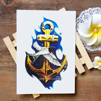 Waterproof Temporary Tattoo Sticker Anchors and swallows tattoo Water Transfer Flash Tattoo fake tattoo for women men kids #415
Waterproof Temporary Tattoo Sticker Anchors and swallows tattoo Water Transfer Flash Tattoo fake tattoo for women men kids #415