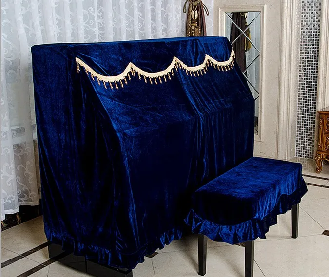 1SET 5 Colors Piano Cover Dust-proof Gold Velvet Cloth Cover with Stool Cover KQ 007
1SET 5 Colors Piano Cover Dust-proof Gold Velvet Cloth Cover with Stool Cover KQ 007