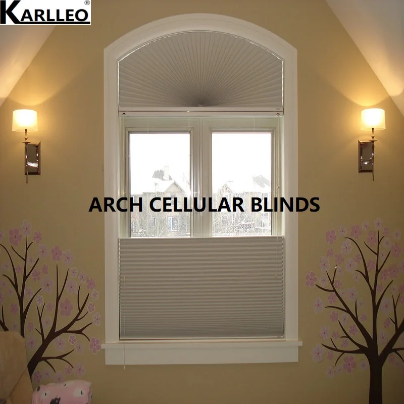 Arch Curve Cellular Honeycomb Blinds Shades CUSTOMIZE SIZE Blcakout or Light filtering
Arch Curve Cellular Honeycomb Blinds Shades CUSTOMIZE SIZE Blcakout or Light filtering